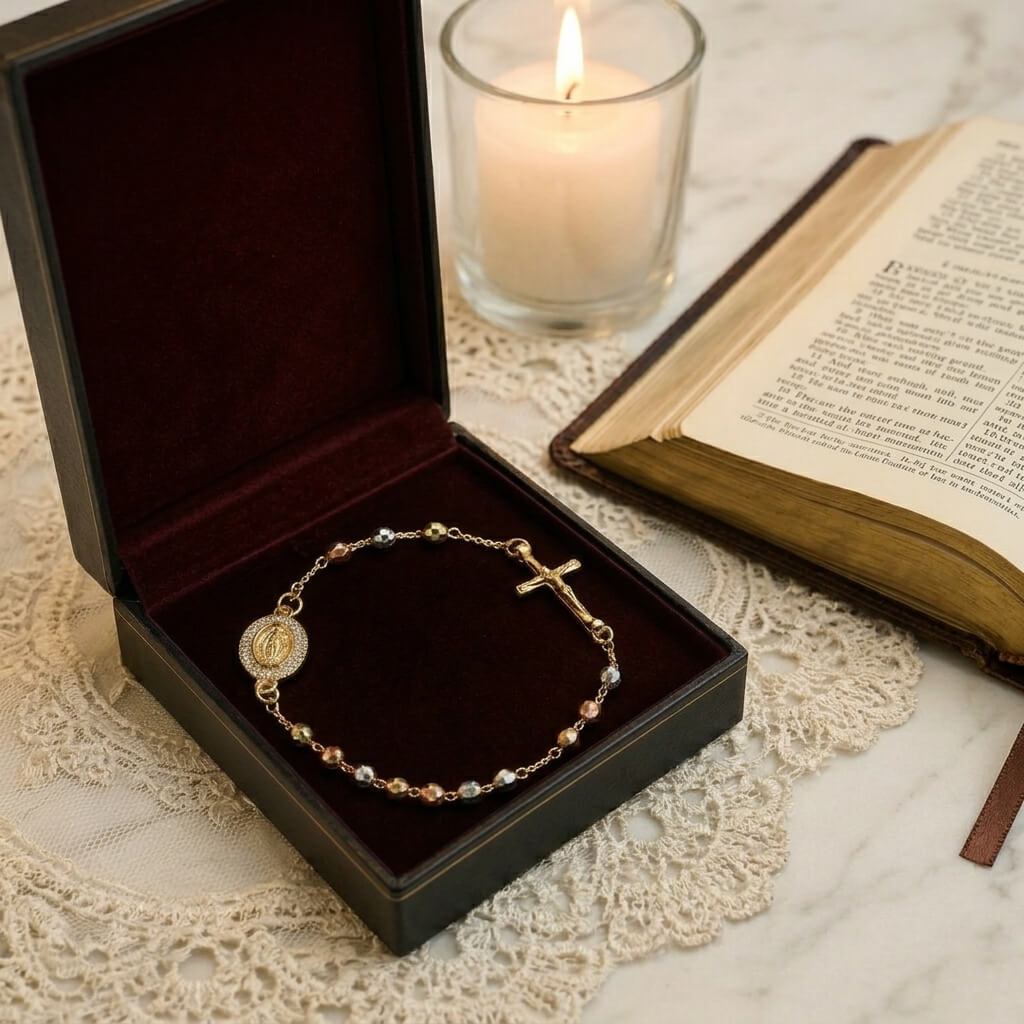 Aurora - Virgin Mary Rosary Bracelet
