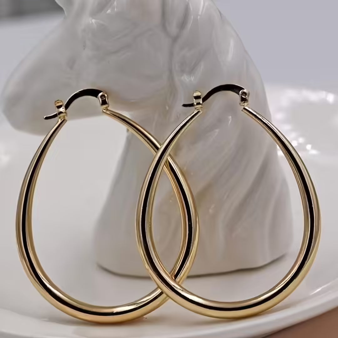 Lucy - Vintage Gold Earrings