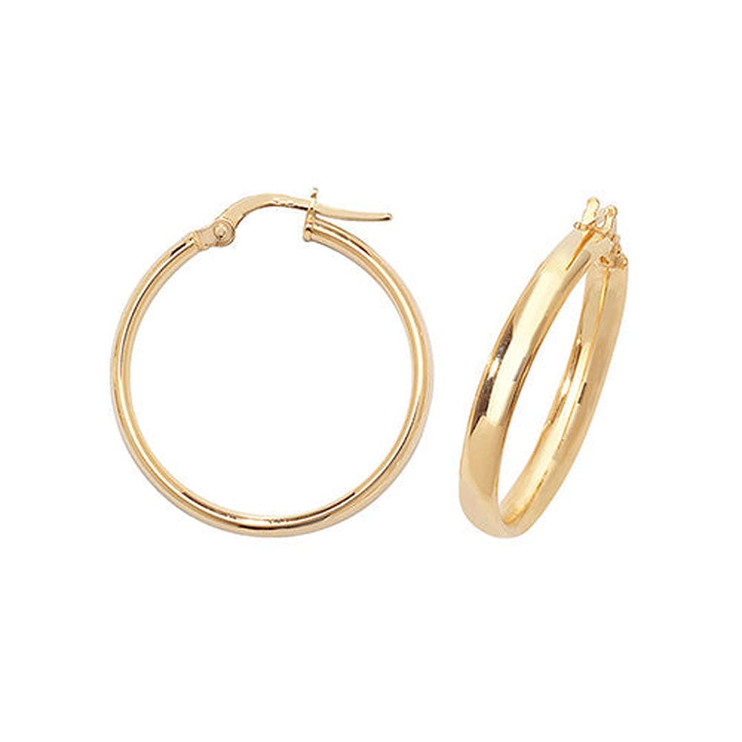 Judith - Large Gold Hoop Earrings