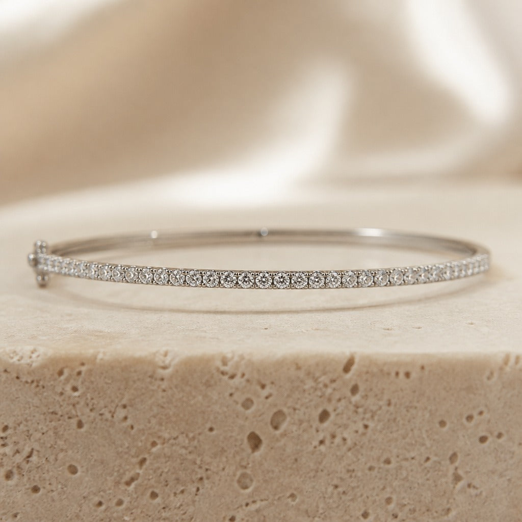 Rowena - Slim Sparkle Bangle