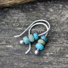 Susan - Retro Turquoise Blue Earrings