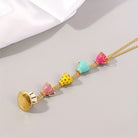 Penny - Garden Teacup Charm Necklace