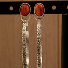 Lorna - Boho Stone Drop Earrings