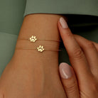 Ariel - Paw Print Name Bracelet