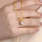 Megan - Birthstone Mom Necklace with Kid Charms