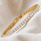 Imelda - Gold Tennis Bracelet