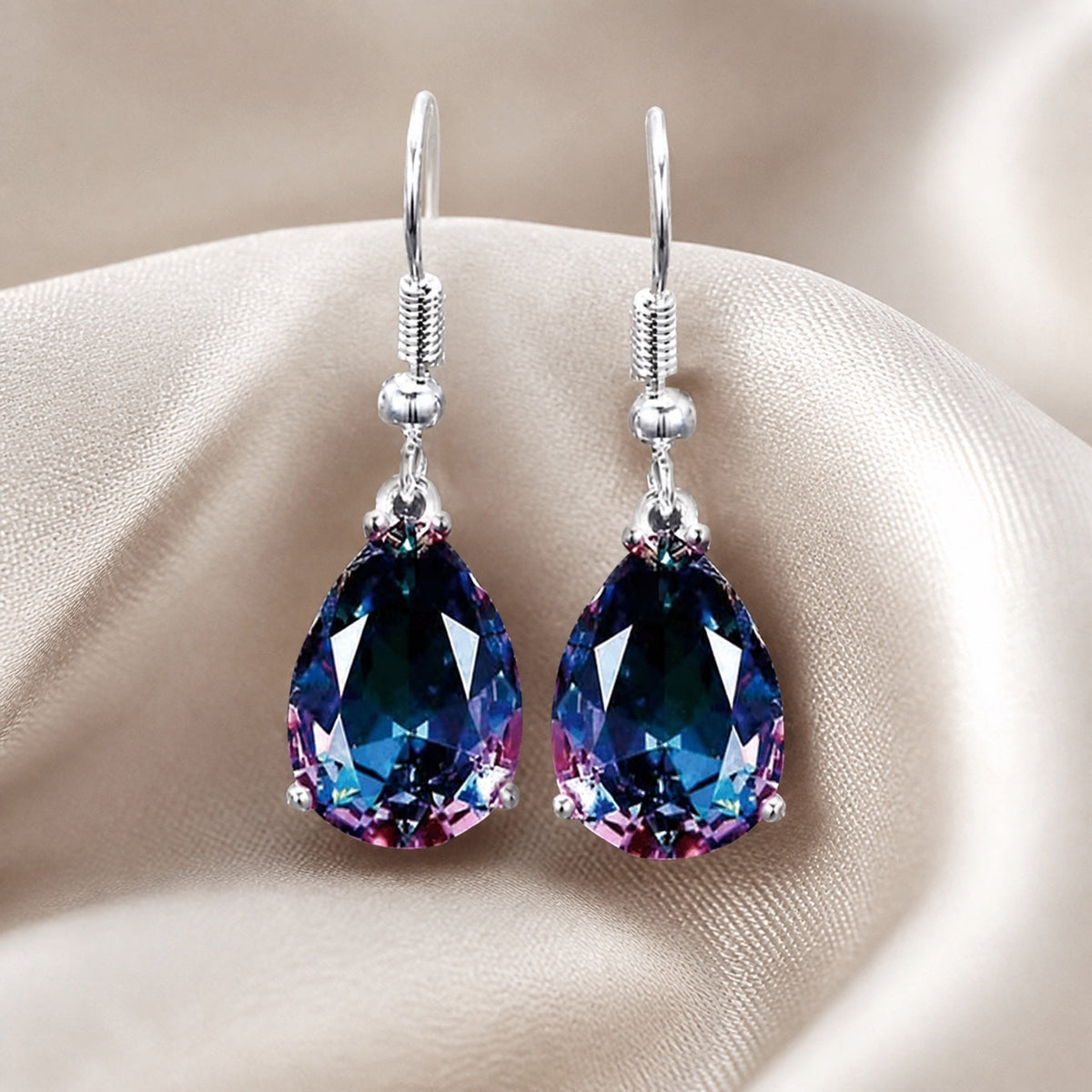 Rita - Rainbow Gradient Stone Earrings