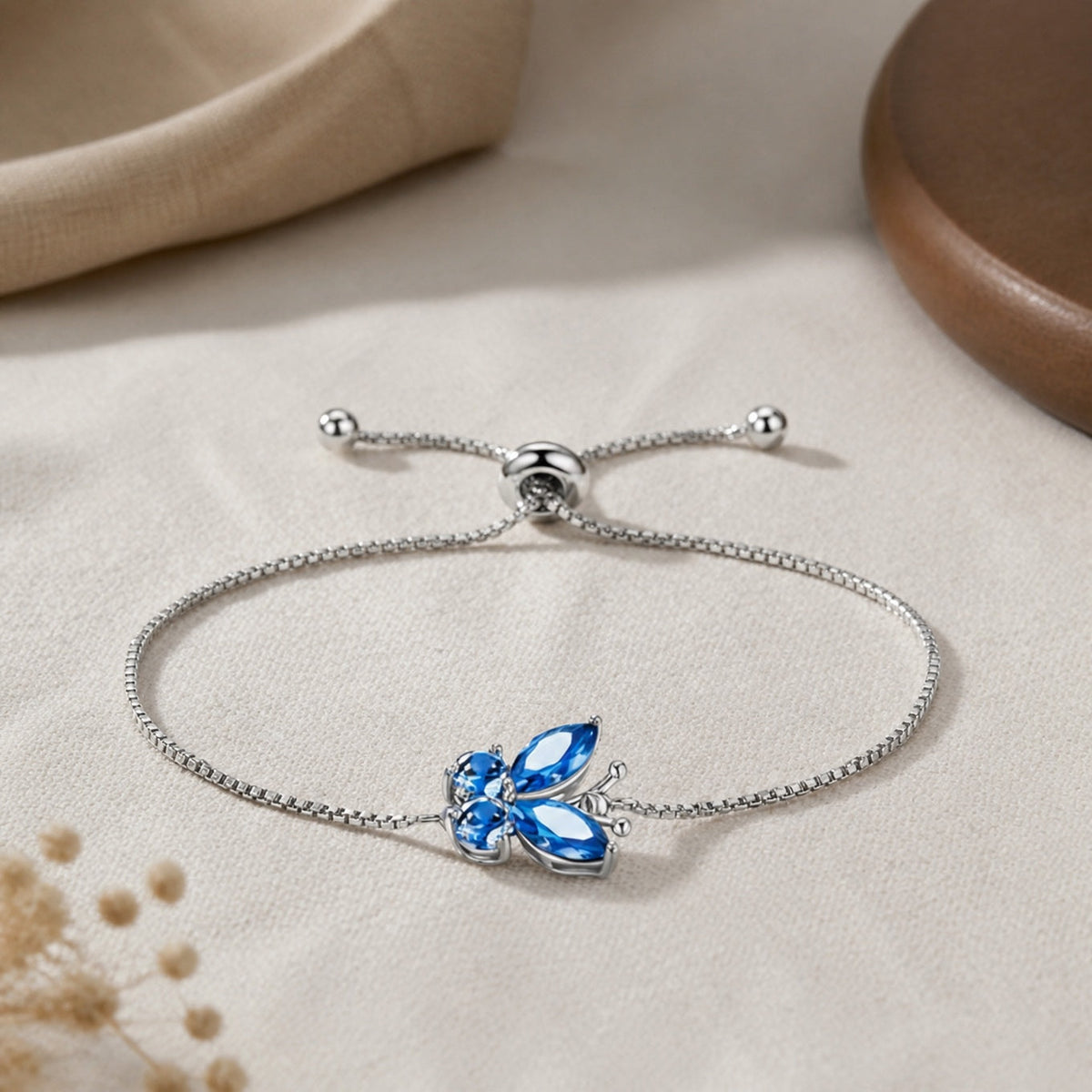 Dulcie - Blue Butterfly Bracelet