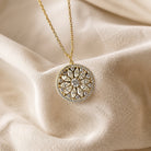 Marjorie - Sunflower Pendant Necklace