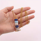 Penny - Garden Teacup Charm Necklace