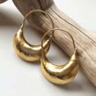 Felicity - Gold Basket Weave Earrings