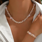 Edie - Fishtail Necklace and Bracelet Set