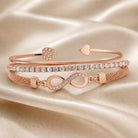 Corinne - Infinity Bracelet Set