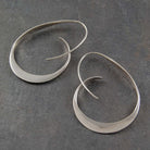 Esther - Open Spiral Drop Earrings