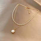 Beverly - Two Strand Pearl Style Necklace