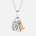 Bonnie - Dog Hug Pendant Necklace