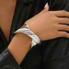 Sally - Bold Twisted Bangle