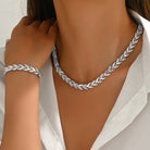 Edie - Fishtail Necklace and Bracelet Set