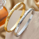 Myrtle - Stone Dot Bangle Bracelet