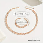 Edie - Fishtail Necklace and Bracelet Set