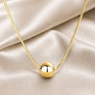 Ethel - Bead Ball Pendant Necklace
