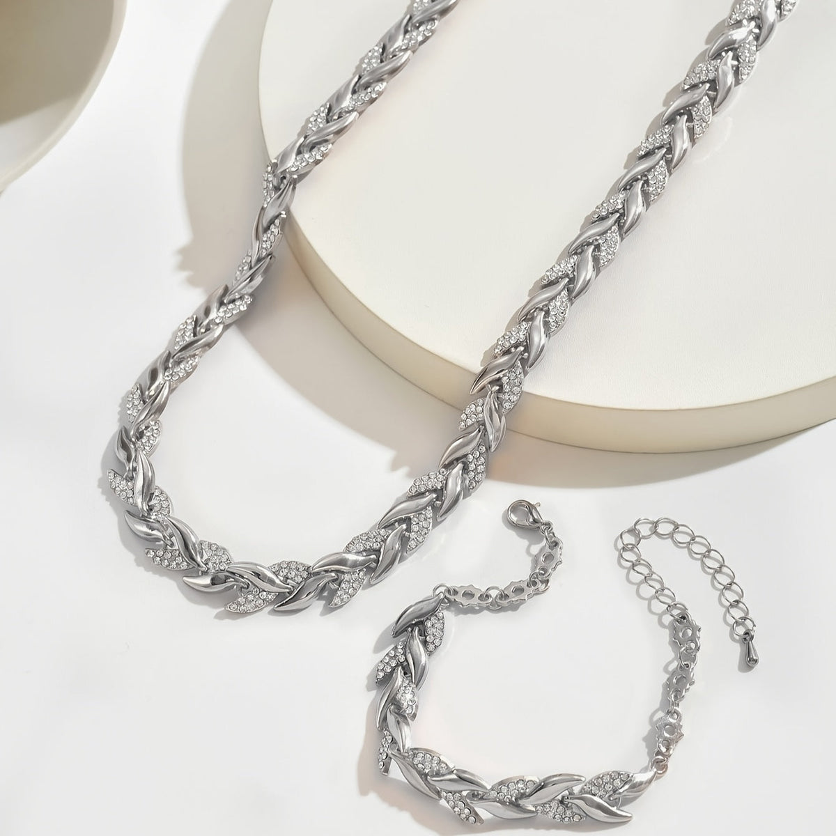 Edie - Fishtail Necklace and Bracelet Set
