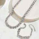Edie - Fishtail Necklace and Bracelet Set