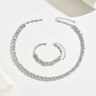Edie - Fishtail Necklace and Bracelet Set