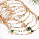 Roxanne - Five Piece Charm Bracelet Set