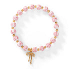 Adrienne - Blue Ceramic Bead Charm Bracelet