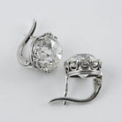 Eva - Vintage Silver Stud Earrings