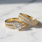 Georgette - Three Piece Ring Set