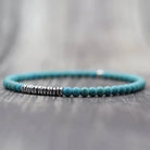 Sonia - Slim Stone Bead Stretch Bracelet