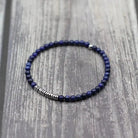 Sonia - Slim Stone Bead Stretch Bracelet