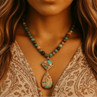Hester - Multicolor Beaded Stone Necklace