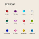 Beth - Engraved Bar Bracelet with Birthstones