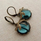 Eileen - Gold Dragonfly Earrings