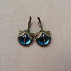 Eileen - Gold Dragonfly Earrings