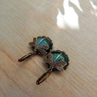 Eileen - Gold Dragonfly Earrings
