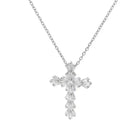 Alma - Sparkling Cross Pendant Necklace