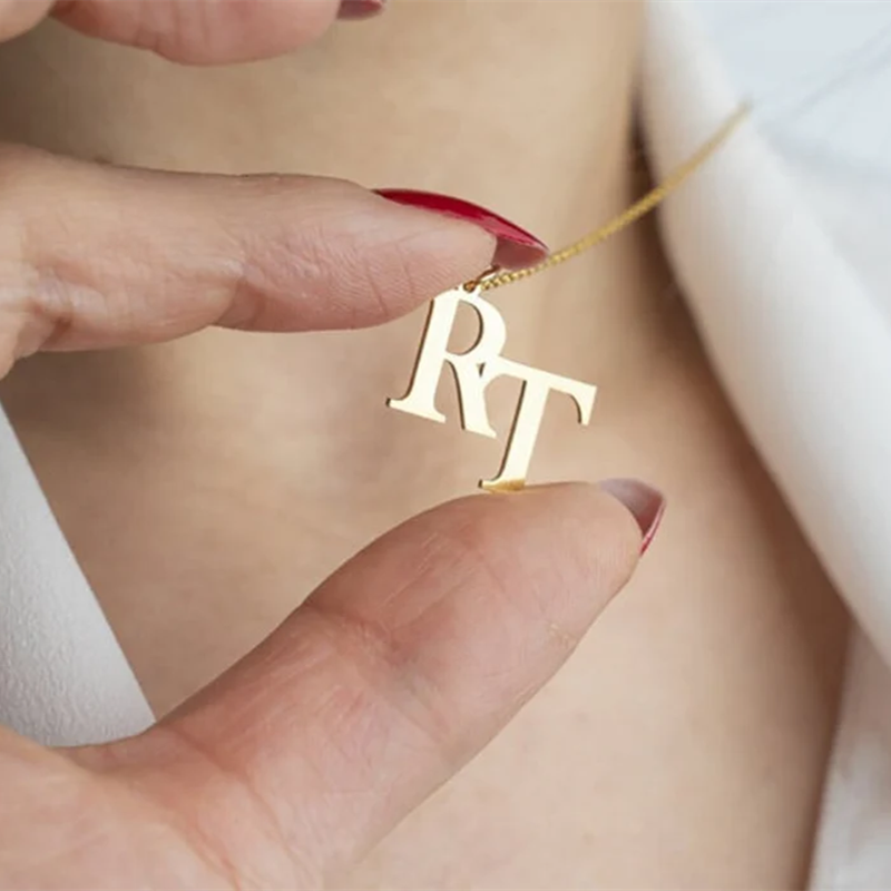 Sylvie - Two Initial Necklace