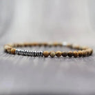 Sonia - Slim Stone Bead Stretch Bracelet