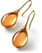 Patricia - Minimalist Stone Drop Earrings