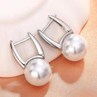 Sarah - Faux Pearl Drop Earrings