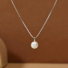Antoinette - Faux Pearl Pendant Necklace