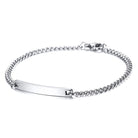 Marie - Engraved Couple Bracelet Set
