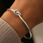 Christine - Knot Bangle Bracelet