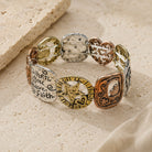 Vanessa - Vintage Panel Stretch Bracelet