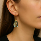 Patricia - Minimalist Stone Drop Earrings