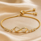 Marcella - Infinity Slider Bracelet